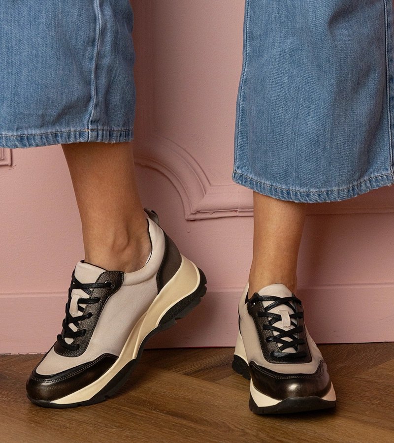 Szürke női sportos Wener tornacipő