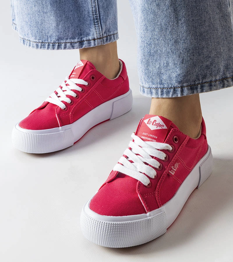 Rózsaszín Lee Cooper LCW-20-31-026 tornacipő