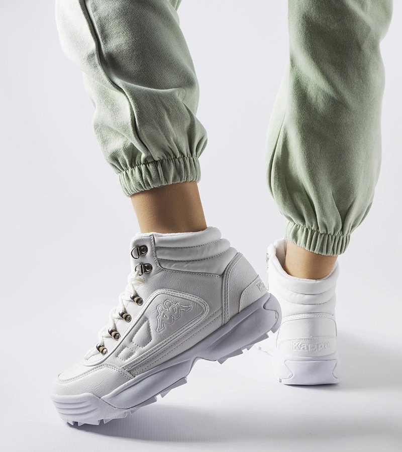 Fehér magas meleg Kappa 242968 Shivoo cipő