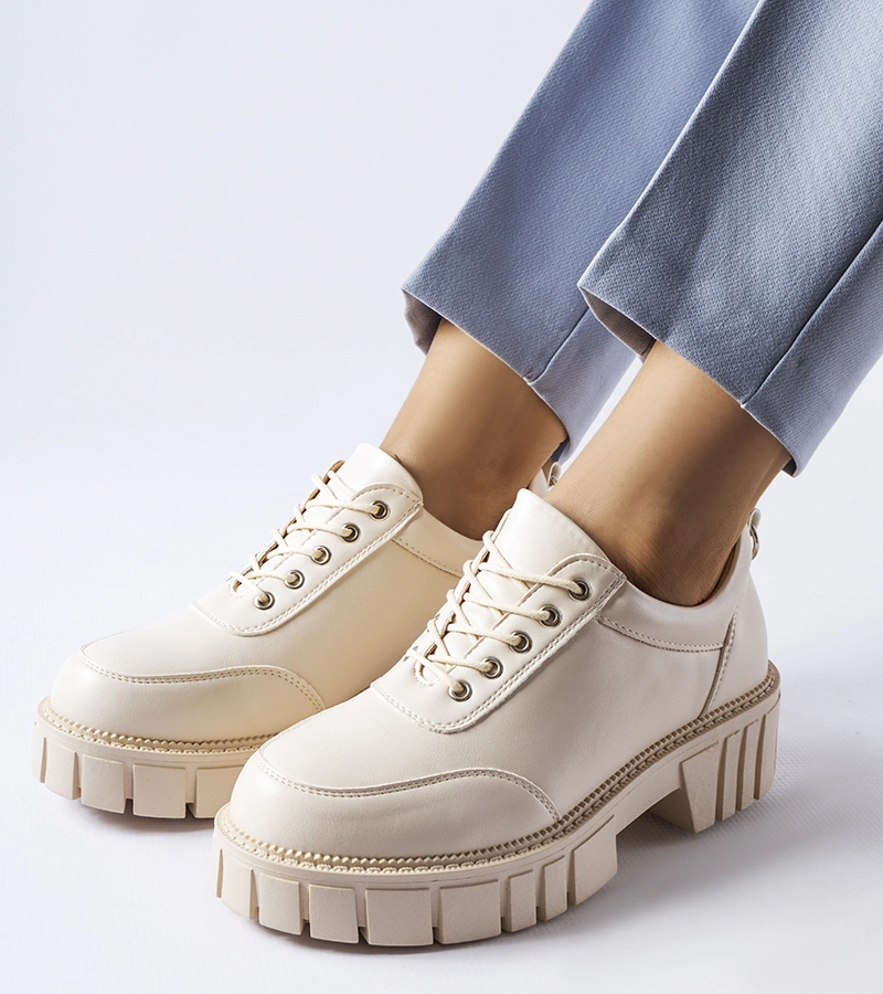 Severino bézs elegáns klasszikus félcipő