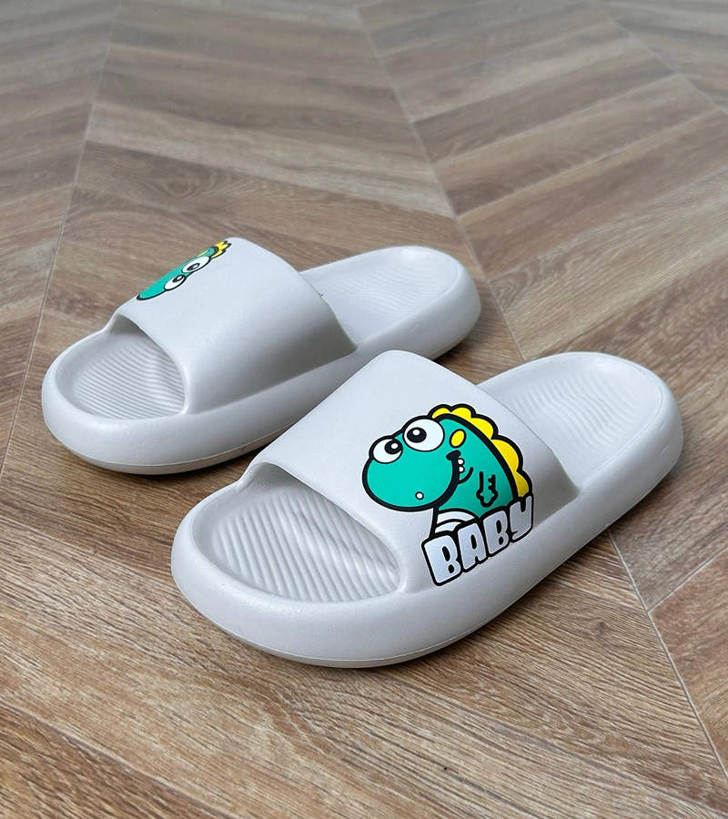 Szürke gyerek papucs Milos mintával