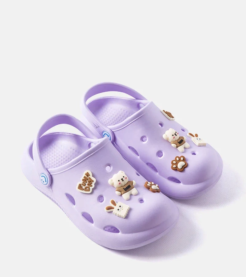 Lila orrborítós papucsok Daviau