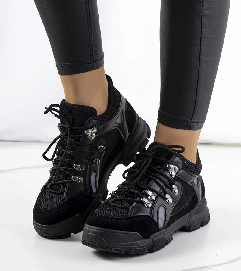 Fekete Stratford sportcipők