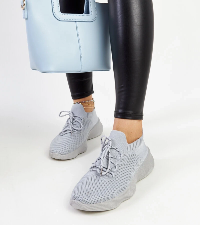 Roshni szürke sportcipők