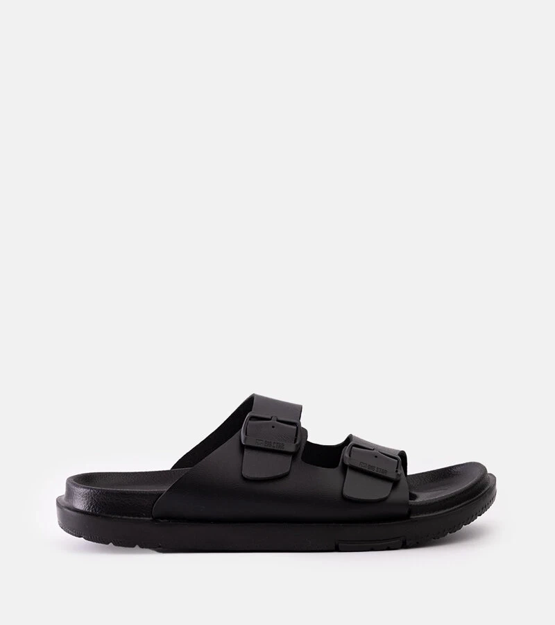 Big Star NN174597 906 férfi fekete papucsok