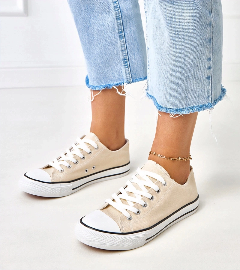 Bézs klasszikus női tornacipő Zurhat