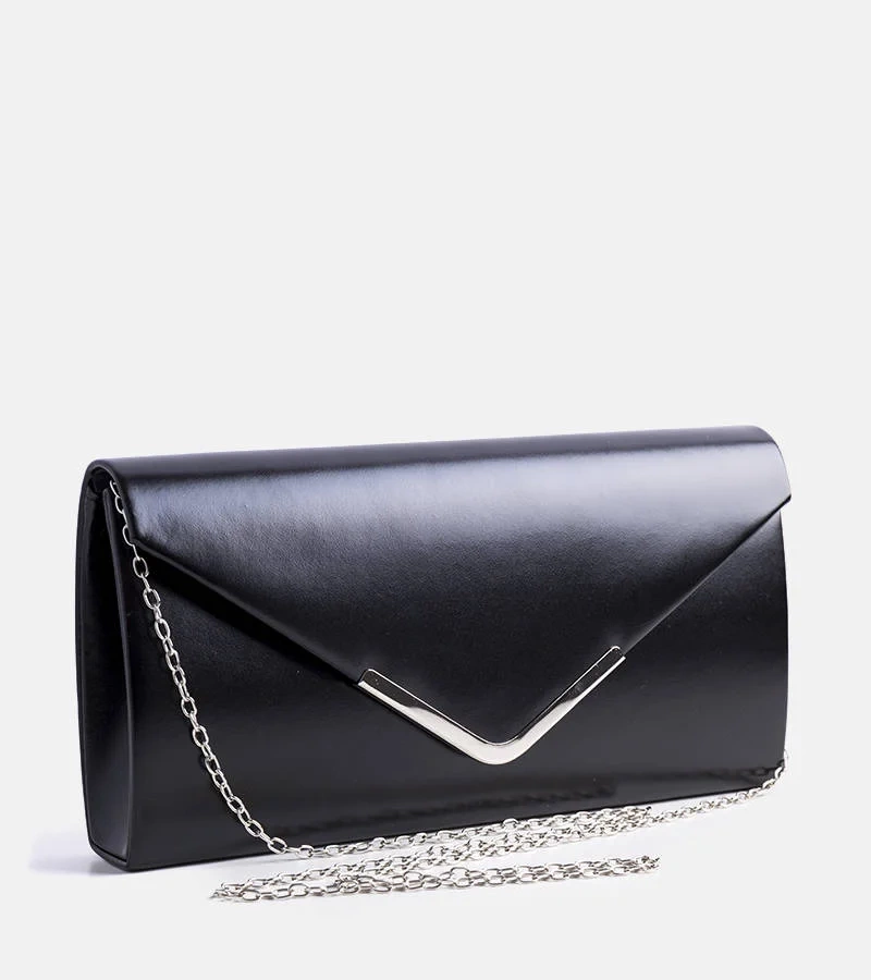 Fekete borítéktáska Arias