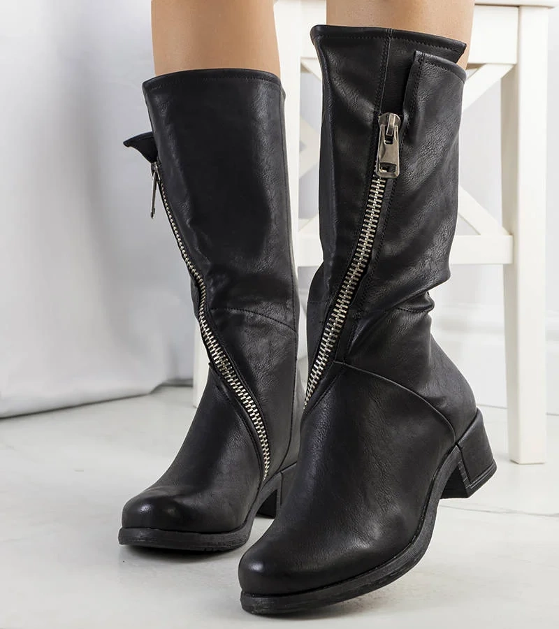 Fekete Castel csizma