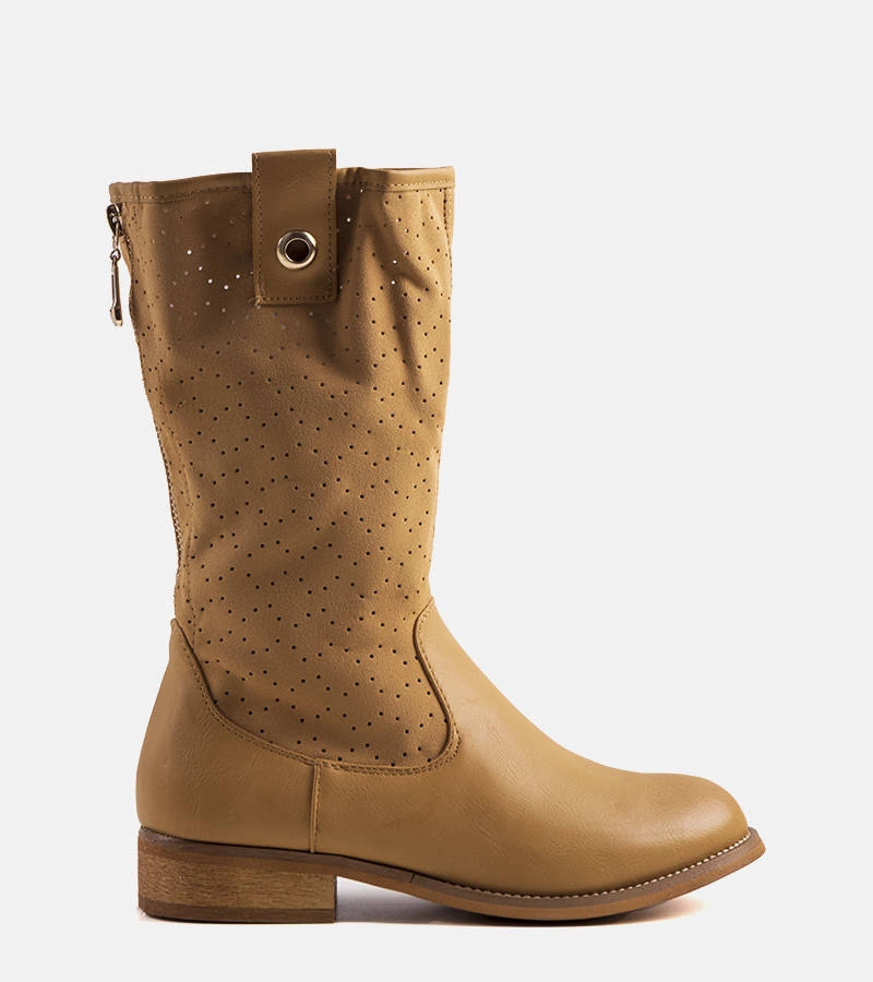 Barna gyermek bokacsizma Zulik