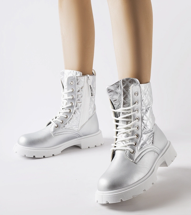 Ezüst díszített Jalbert trapézok