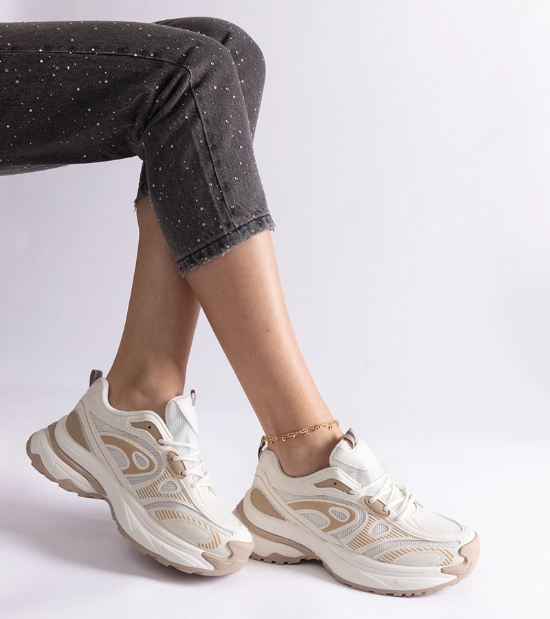 Fehér női sportcipők Limon