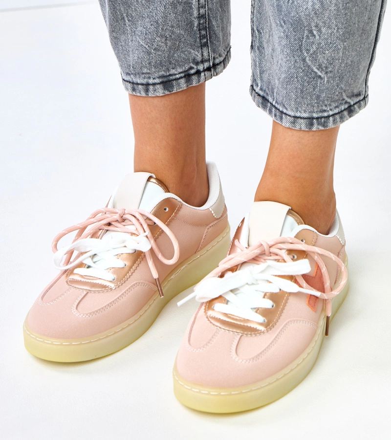 Rózsaszín platform tornacipő Eriksen