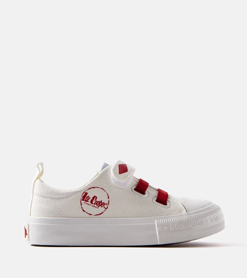Fehér-piros Lee Cooper gyermekcipők