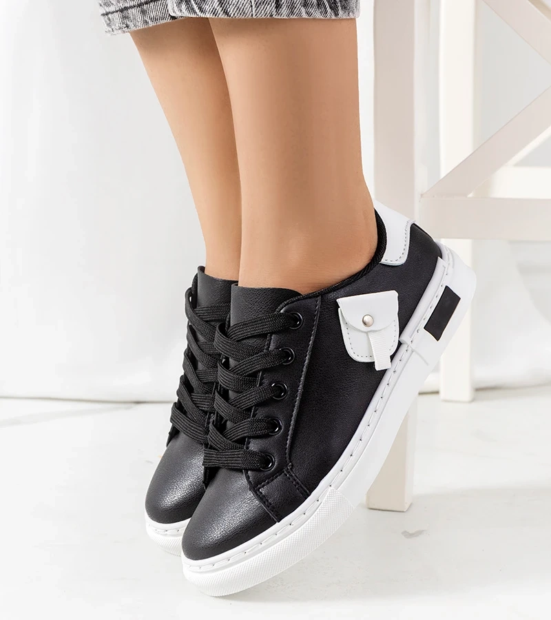 Fekete női Frame tornacipők