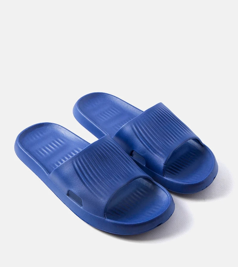 Bienvenue férfi papucsok - Sötétkék