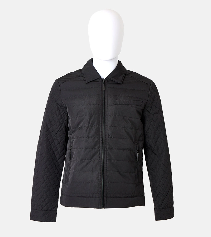 Fekete férfi szélkabát Boulé 22M29-392 BLACK