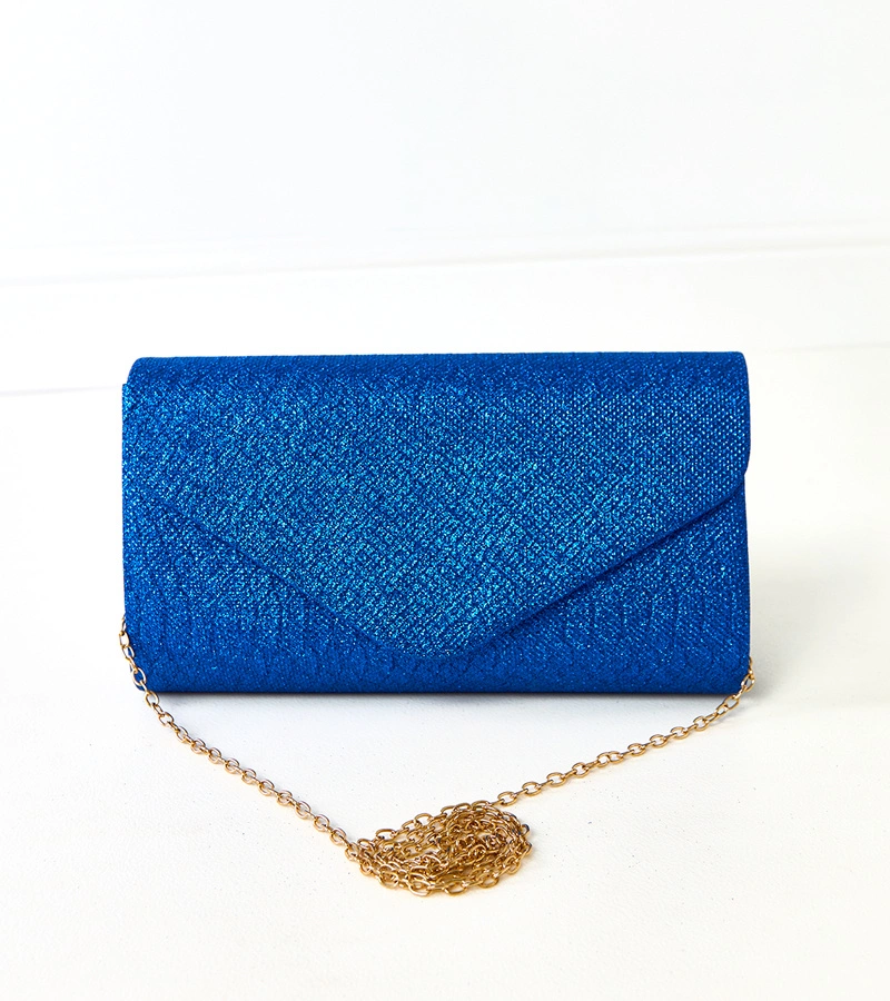 Kék borítéktáska Circle