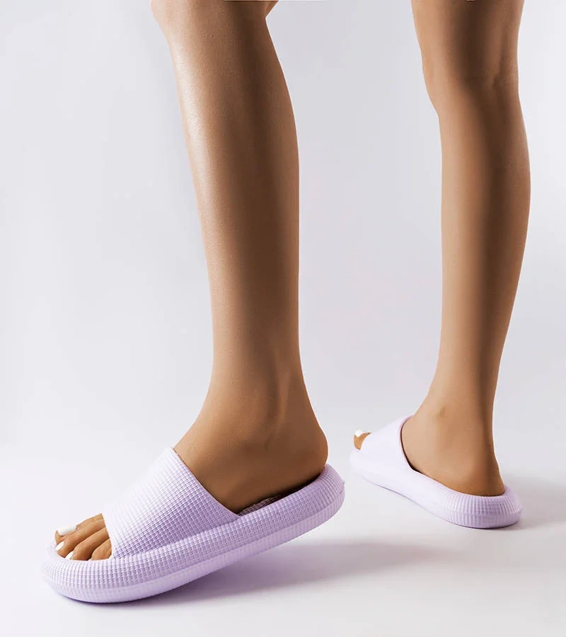 Lila habos Glen papucs