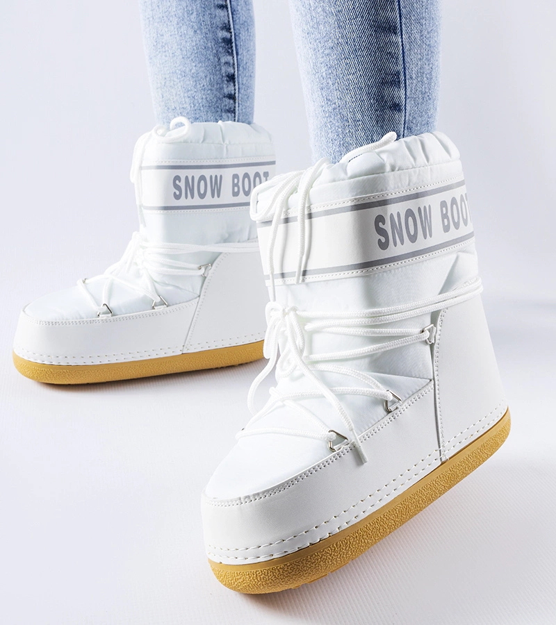 Fehér könnyű bélelt hótaposó Reynolds