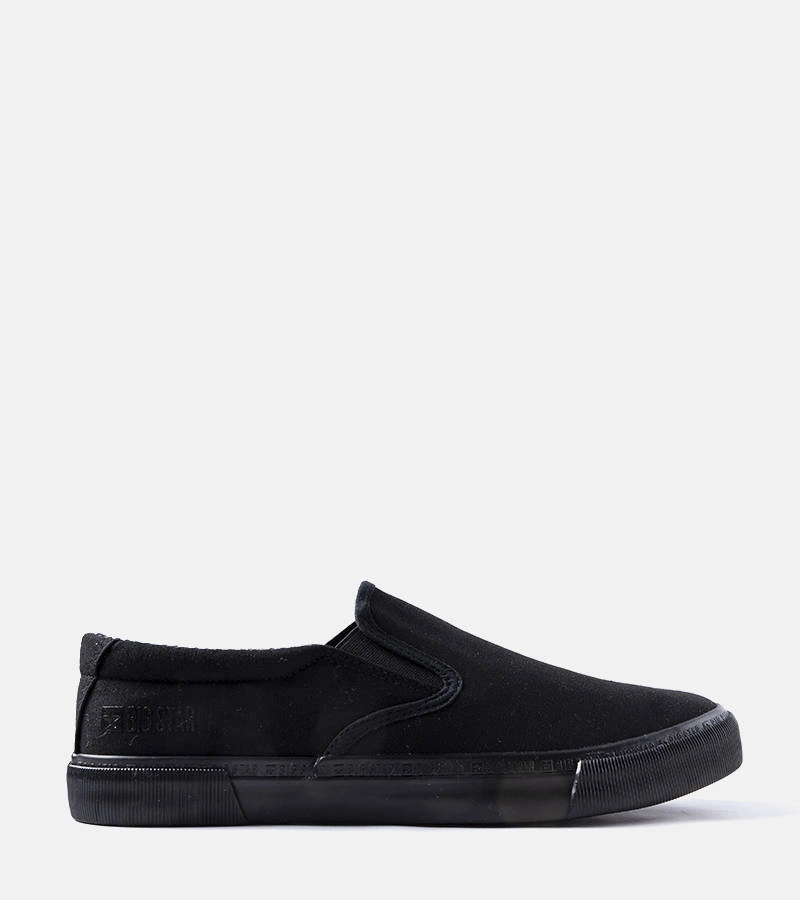 Fekete slip-on tornacipő Big Star LL1742066