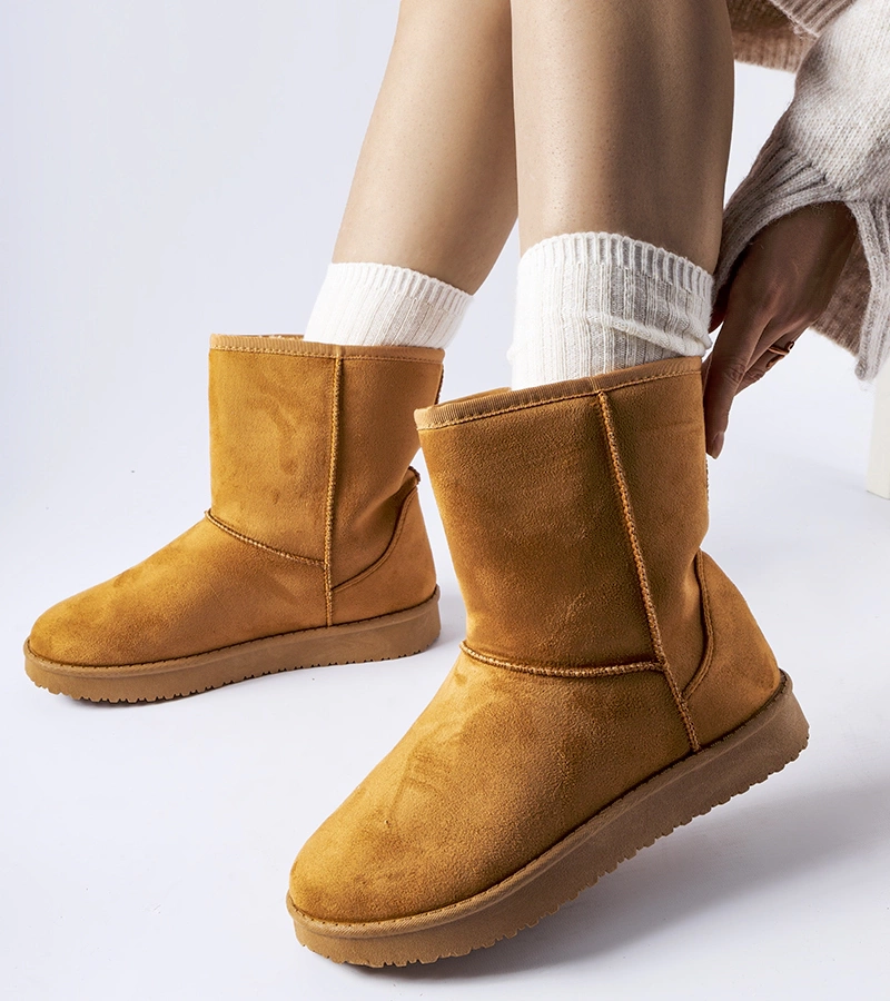 Karamell melegített klasszikus hótaposó Libero