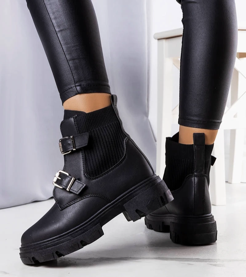 Fekete Isamba bokacsizma