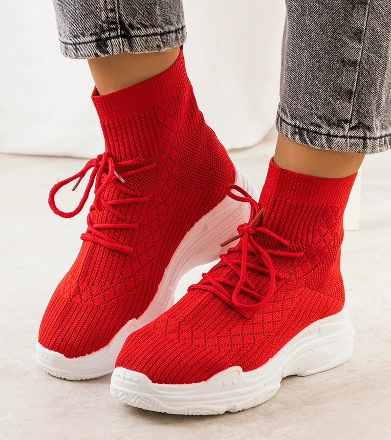 Piros zoknis zoknis Dowden