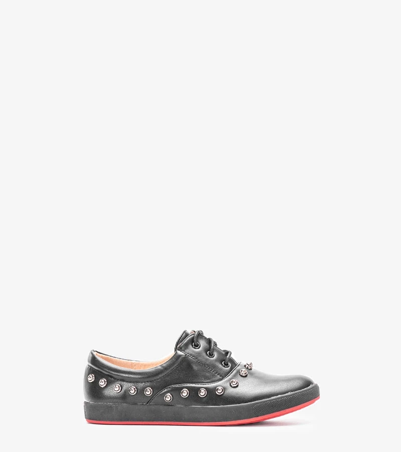 Fekete gyermek teniszcipő Kooi