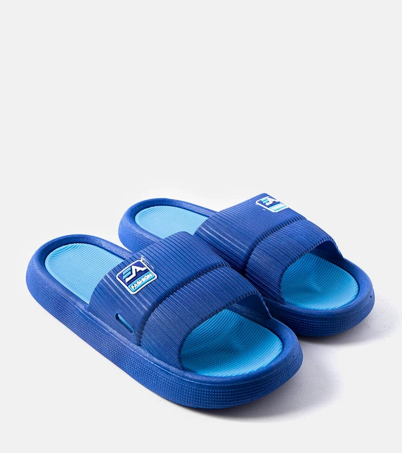 Brookview férfi papucs sötétkék színben