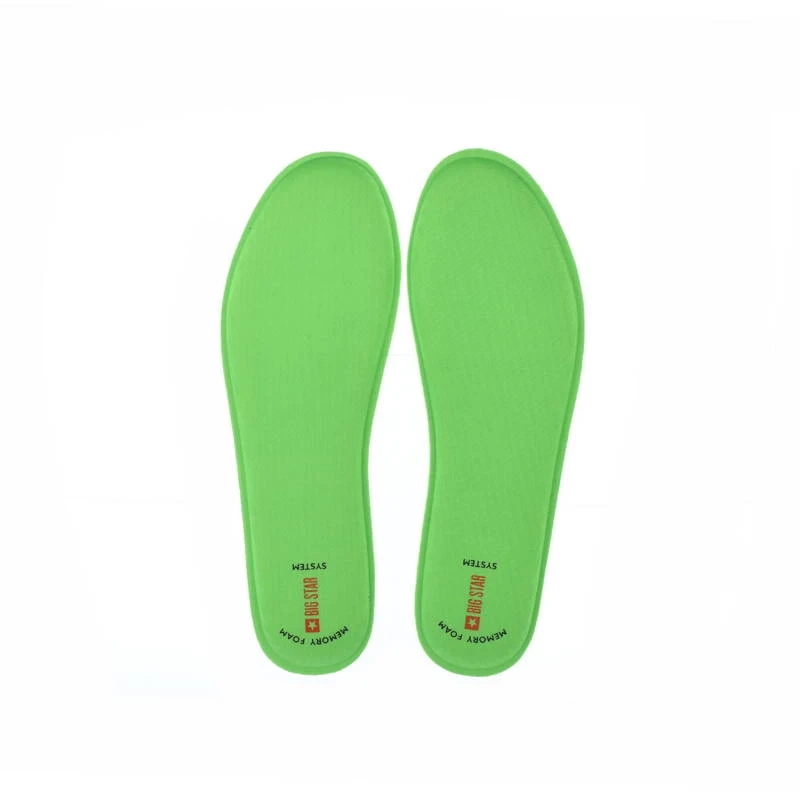 Big Star Memory Foam zöld talpbetét