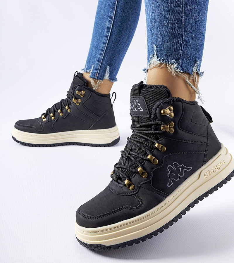 Fekete bélelt Kappa 243364 TOBIN cipők