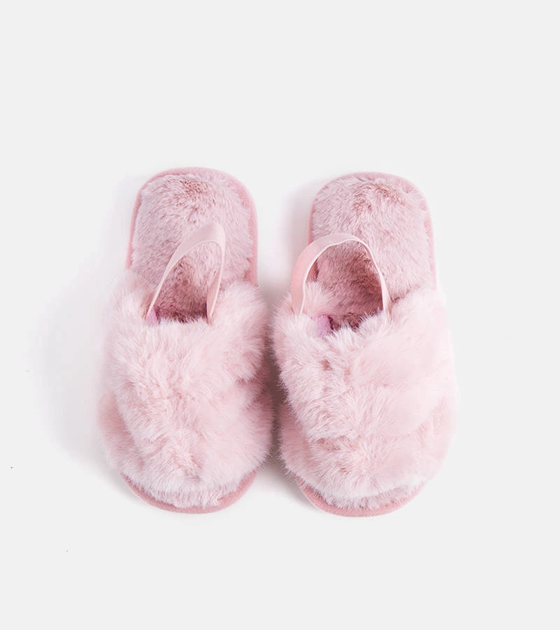 Rózsaszín gumis papucs Mia