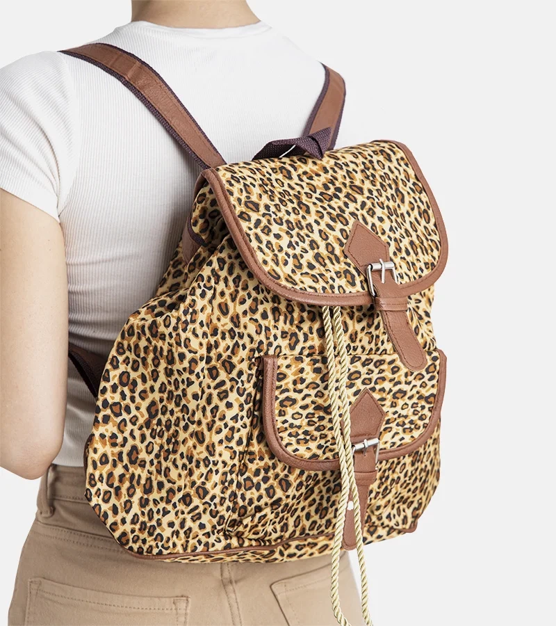 Leonaá bézs hátizsák