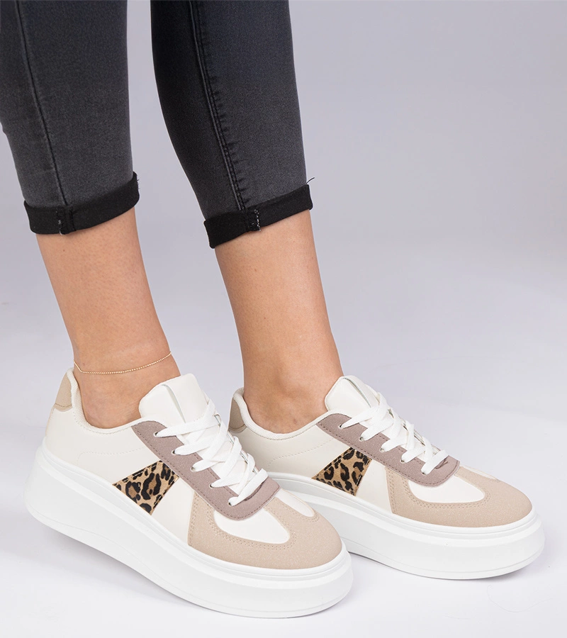 Barna platform tornacipő Mishel