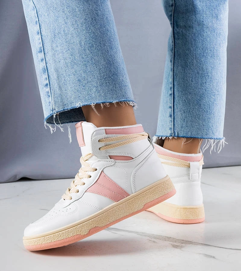 Rózsaszín bokacsizma Robin