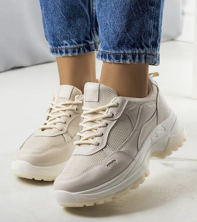 Depretis sportcipő bézs színben