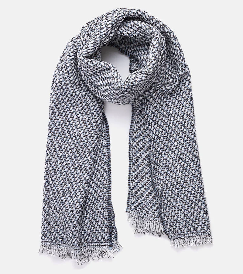 Kék-fehér sál Aria