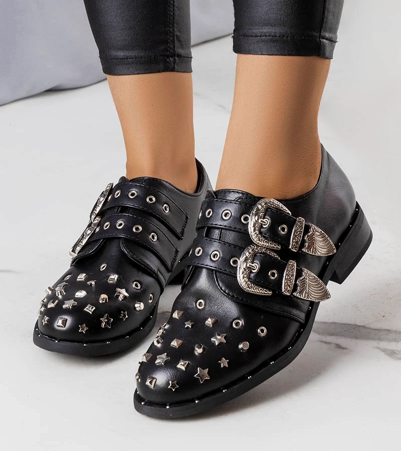 Fekete Boisi félcipők