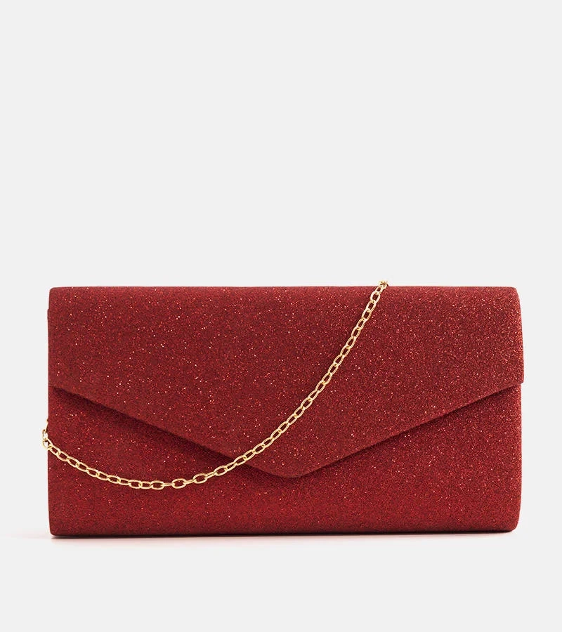 Piros borítéktáska Chute