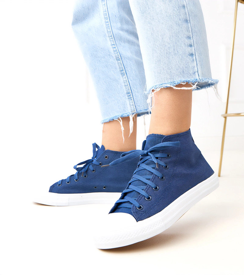 Ghanem magas szárú farmer tornacipő