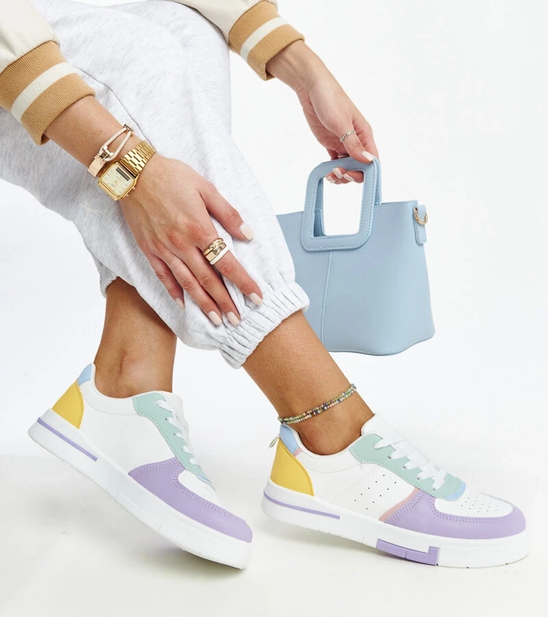 Színes platformos Branka tornacipők