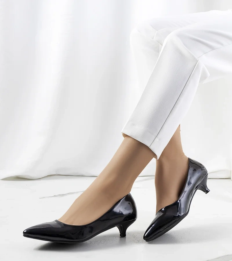 Fekete magas sarkú cipők Kolorádó