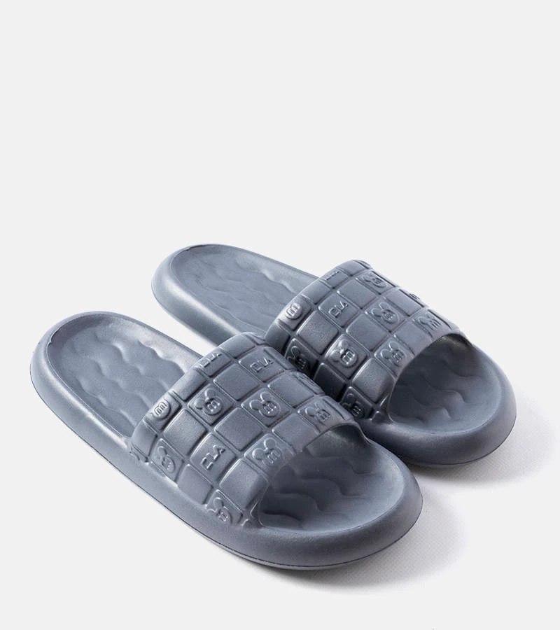 Fekete férfi papucs Butler