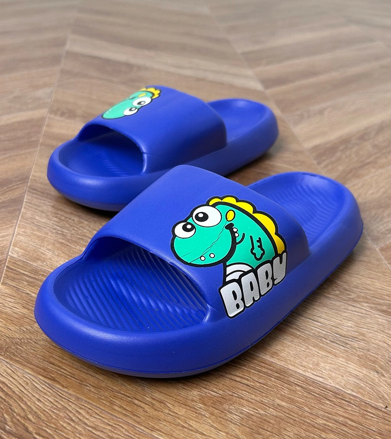 Kék gyermek papucs Milos mintával