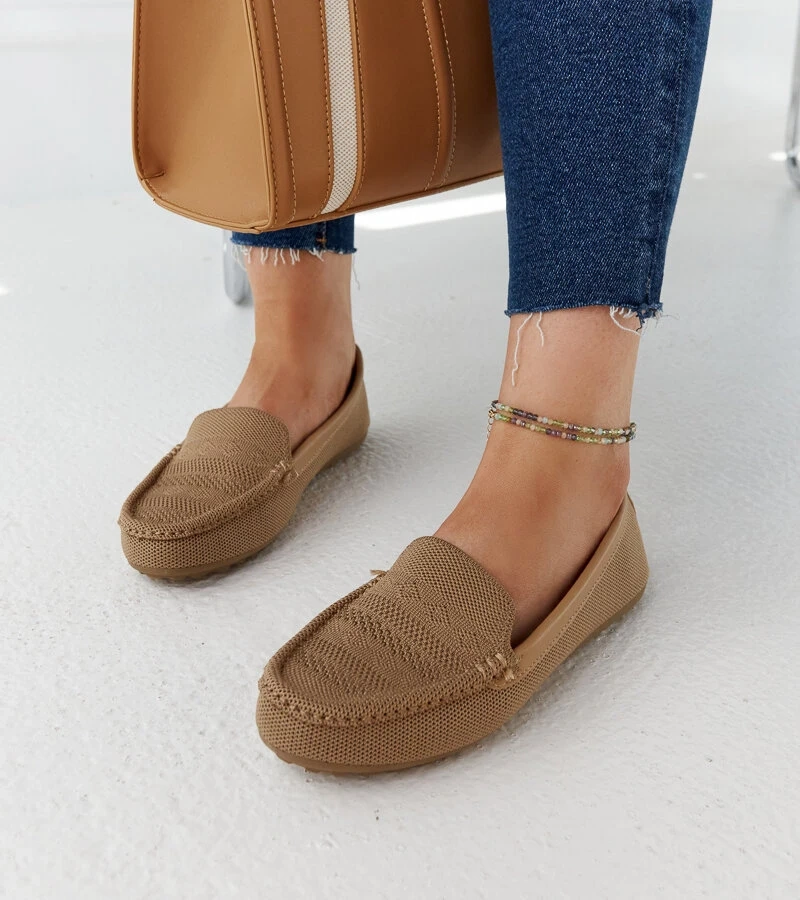 Fiammetta barna anyagból készült mokaszinok