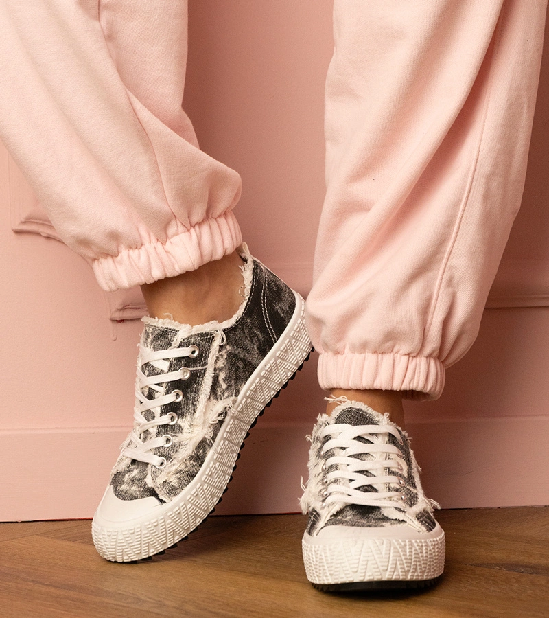 Fekete női sportcipők Bellina