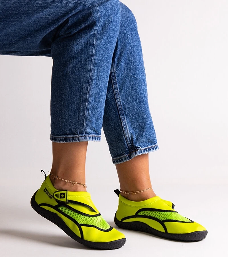 Big Star NN274A807 sárga sport vízicipő