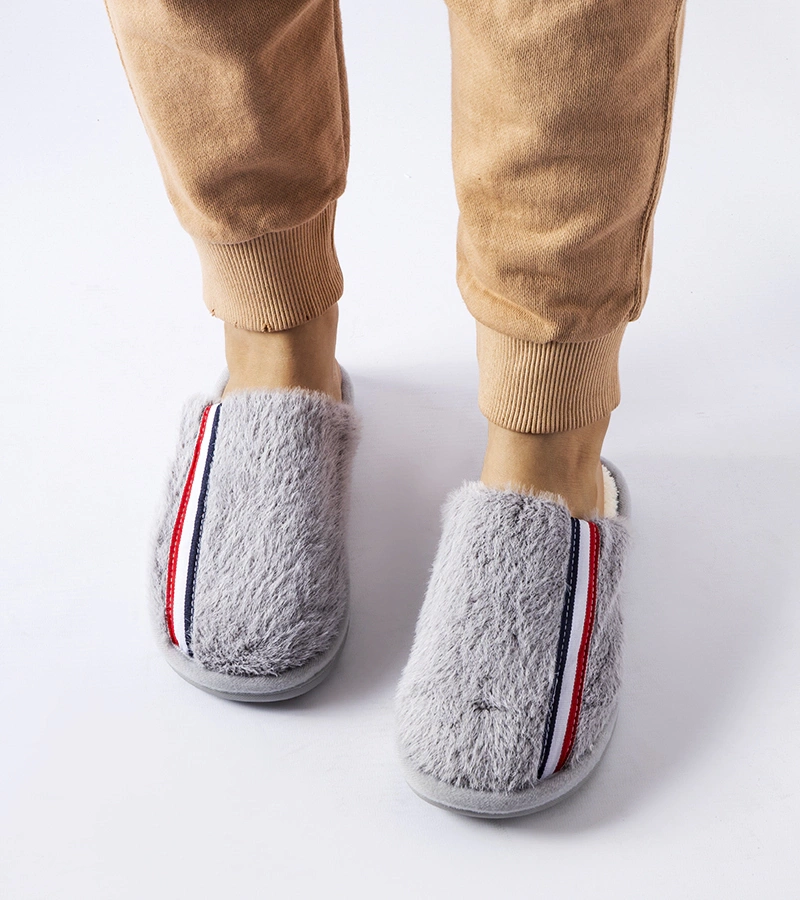 Szürke Plymouth papucs