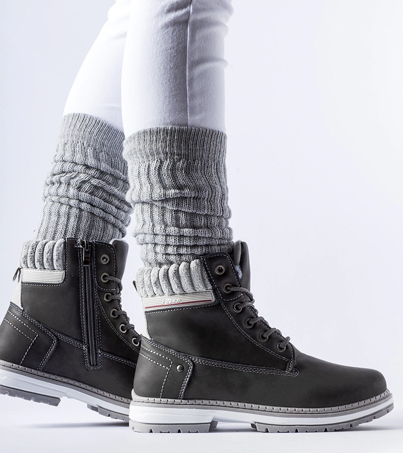 Szürke bélelt trapperek Perillard