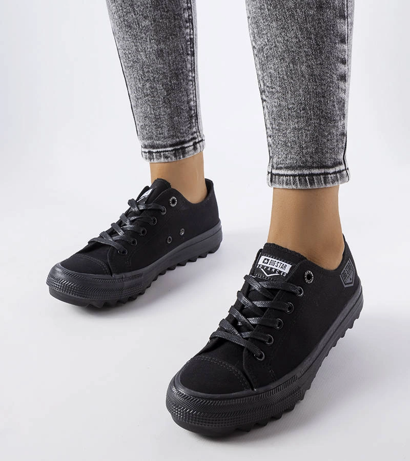 Fekete Big Star FF274248 tornacipők